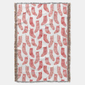 Nordischer WeihnachtsStrumpf Decke (Vorderseite Vertikal)