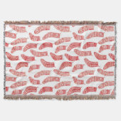 Nordischer WeihnachtsStrumpf Decke (Vorderseite)