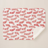 Nordischer WeihnachtsStrumpf Sherpadecke (Vorderseite (Horizontal))