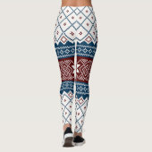 Nordischer Weihnachtssüß Leggings (Rückseite)