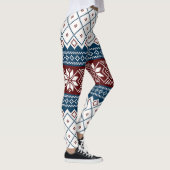Nordischer Weihnachtssüß Leggings (Rechts)