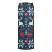 Nordischer Winterzauber Thermosbecher (Rückseite)