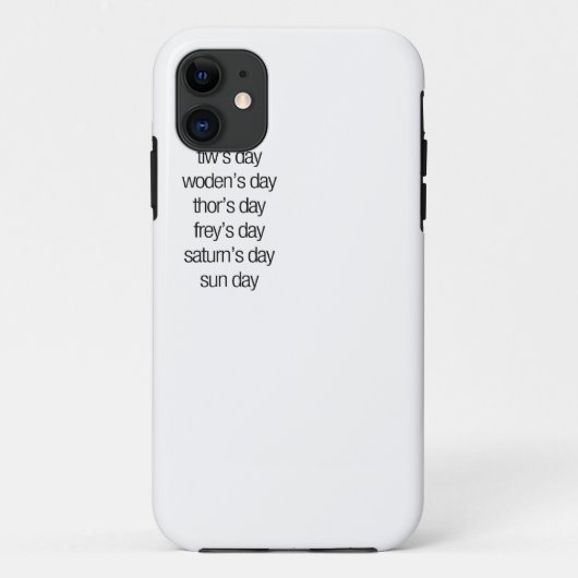 nordischer Woche iphone 5 Fall Case-Mate iPhone Hülle (Rückseite)