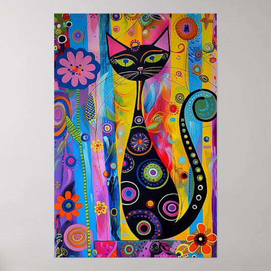 Nordisches Abstrakt geometrisches Poster (Matte) 1 (Vorne)