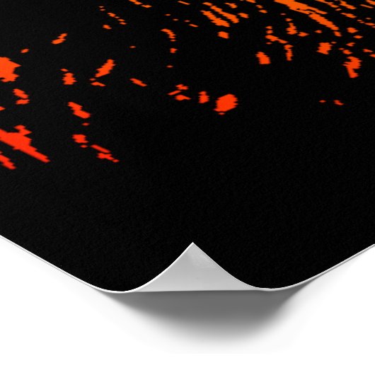 Nordisches Bärenposter Poster (Ecke)