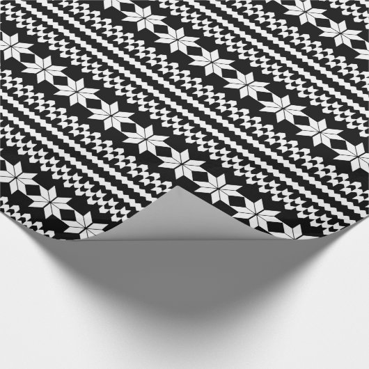 Nordisches Geschenkpapier (Ecke)