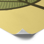Nordisches Moosholz-Lied Poster (Ecke)