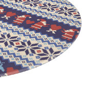 Nordisches Muster: Charming Illustration Schneidebrett (Ecke)