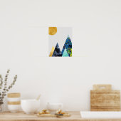 Nordisches Poster, Nordische Mauer Kunst, skandina Poster (Küche)