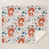 Nordisches Schlaffuchsmuster Sherpadecke (Vorderseite (Horizontal))