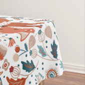 Nordisches Schlaffuchsmuster Tischdecke (Beispiel)
