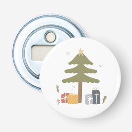 Nordisches Weihnachts-Party Skandi Weihnachtsbaum Flaschenöffner