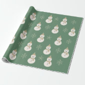 Nordisches Weihnachtsfest Geschenkpapier (Ungerollt)