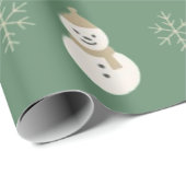 Nordisches Weihnachtsfest Geschenkpapier (Rolleneckpunkt)