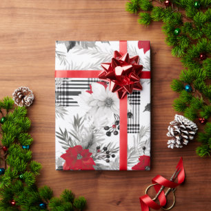 Nordisches Weihnachtswaschpapier Geschenkpapier