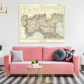 Norditalien 2 leinwanddruck (Insitu (Wohnzimmer))