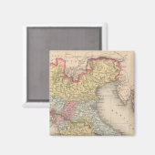 Norditalien 2 magnet (Vorderseite/Rückseite)