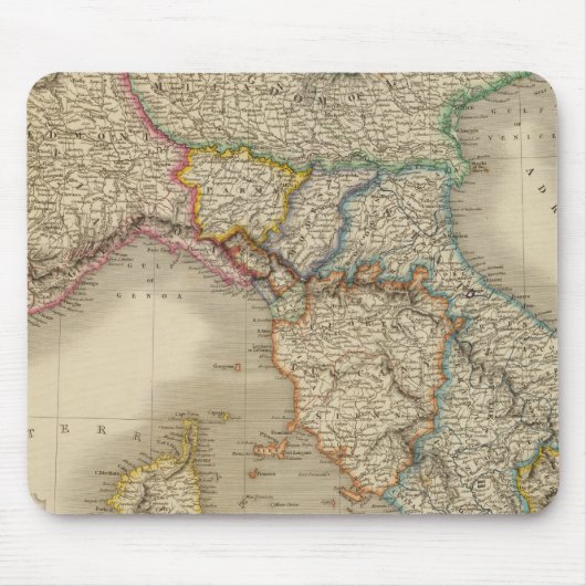 Norditalien 3 mousepad (Vorne)