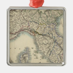 Norditalien 4 ornament aus metall