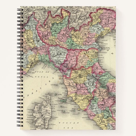 Norditalien 5 notizblock (Vorderseite)