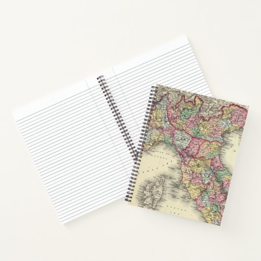 Norditalien 5 notizblock (Innenseite)