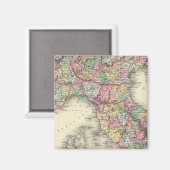 Norditalien Magnet (Vorderseite/Rückseite)