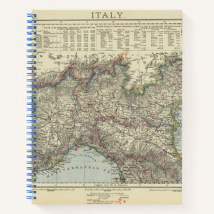 Norditalien Notizblock
