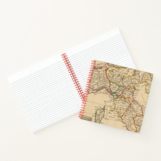 Norditalien Notizblock (Innenseite)