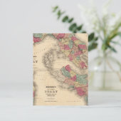 Norditalien Süditalien Postkarte (Stehend Vorderseite)