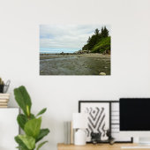 Nordkalifornien Küste von Redwood Park Poster (Heimbüro)