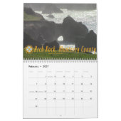 Nordkalifornien-Küsten-Kalender Kalender (Feb 2027)