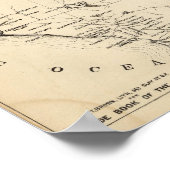 Nordkalifornien Poster (Ecke)