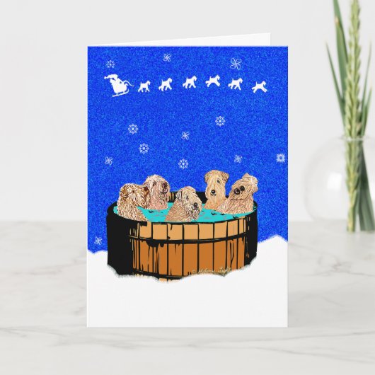 NORDkalifornien-WEIHNACHTEN - besonders Feiertagskarte (Vorderseite)