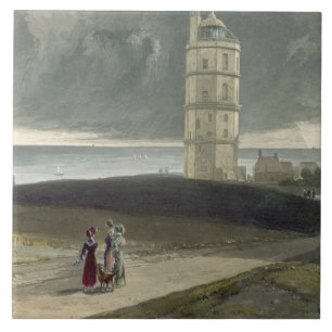 Nordkap-Leuchtturm, von 'einer Reise um G Fliese