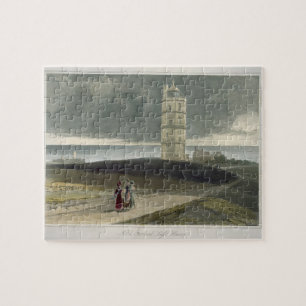 Nordkap-Leuchtturm, von 'einer Reise um G Puzzle