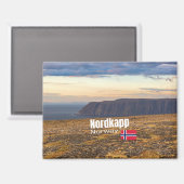 Nordkap Magnet (Vorderseite/Rückseite)