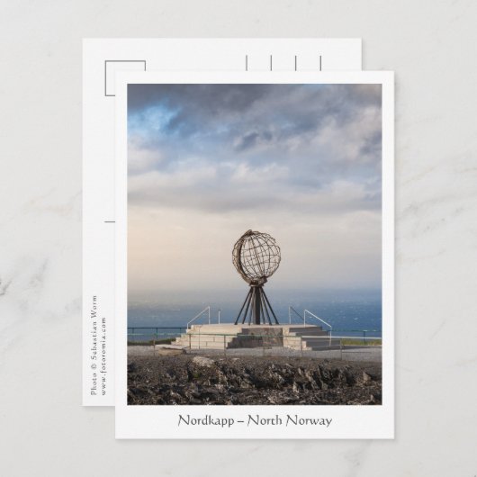 Nordkap - Nordkapp Norwegen Postkarte (Vorne/Hinten)