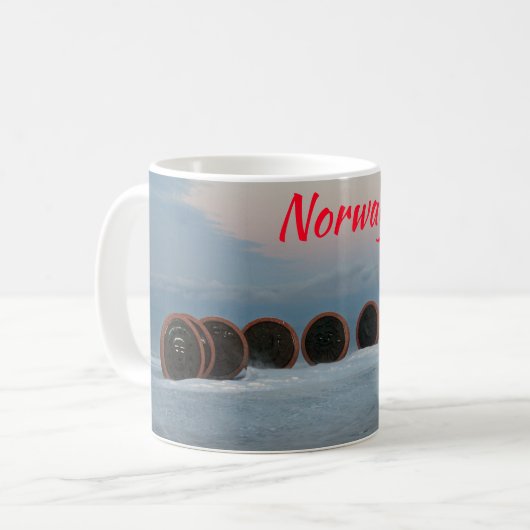 Nordkap, Norwegen Kaffeetasse (Vorderseite Links)