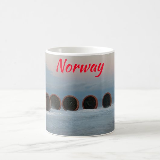 Nordkap, Norwegen Kaffeetasse (Mittel)
