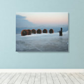 Nordkap, Norwegen Leinwanddruck (Insitu (Holzboden))