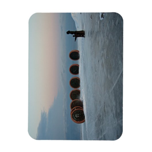 Nordkap, Norwegen Magnet (Vertikal)