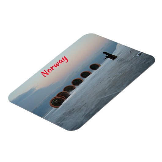 Nordkap, Norwegen Magnet (Linke Seite)