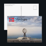 Nordkap Norwegen Postcard Postkarte<br><div class="desc">Nordkap,  Europas nördlichster Punkt,  im Norden Norwegens,  Skandinaviens.</div>