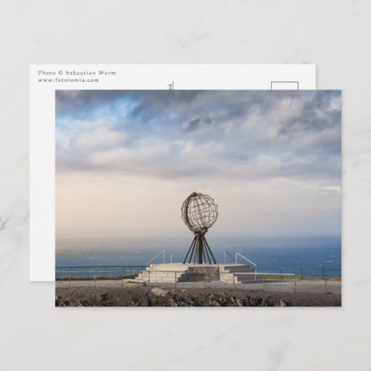 Nordkap Norwegen Postkarte (Vorne/Hinten)