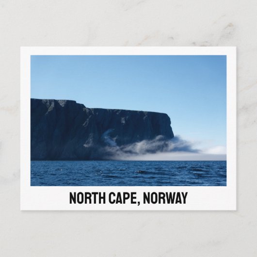Nordkap Norwegen Postkarte (Vorderseite)