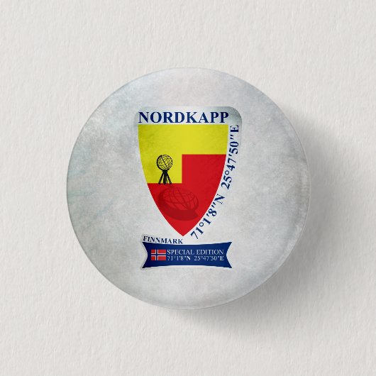 Nordkapp Button (Vorderseite)