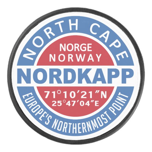 NORDKAPP EISHOCKEY PUCK (Vorderseite)