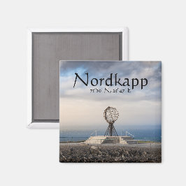 Nordkapp-Koordinaten Magnet