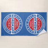 NORDKAPP Norwegen Badetuch (Vorderseite)