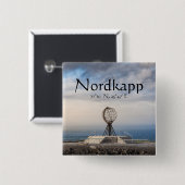 Nordkapp Norwegen Button (Vorne & Hinten)